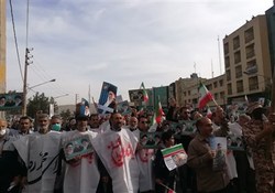 تشییع پیکر شهید طلبه مدافع امنیت در شیراز/ مردم خواستار اتمام حجت با اغتشاشگران شدند