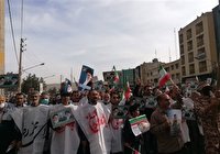 تشییع پیکر شهید طلبه مدافع امنیت در شیراز/ مردم خواستار اتمام حجت با اغتشاشگران شدند