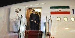 رئیس جمهور وارد سنندج شد