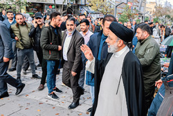 رئیسی در بازار سنندج