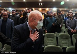 سخنرانی قالیباف در مراسم چهلم شهدای حرم شاهچراغ