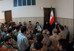 رئیس جمهور از یگان ویژه فاتحین تهران بزرگ بازدید کرد