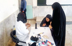 خدمات رایگان بهداشتی و درمانی جهادگران به محرومان تکاب