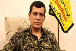 دیدار فرمانده نیروهای روسیه در سوریه با فرمانده شبه نظامیان قسد