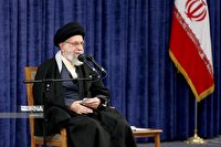 جمعی از مسئولان نظام با رهبر معظم انقلاب دیدار می‌کنند