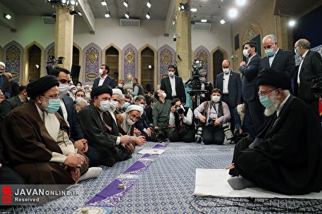 دیدار مسئولان و کارگزاران نظام با رهبر انقلاب