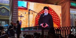 حضور رییس جمهور در مراسم شب احیاء آستان مقدس امامزاده صالح (ع)
