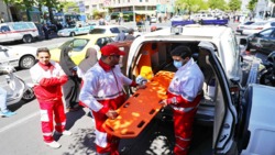 در راهپیمایی روز قدس بیش از ۱۵ هزار نفر از خدمات امدادی هلال احمر بهره‌مند شدند