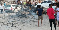 انفجار خودروی بمب‌گذاری شده در یمن همزمان با ورود سفیر آمریکا