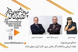 هیات انتخاب بخش مرور جشنواره بین‌المللی تئاتر فجر ۱۴۰۲ معرفی شدند