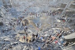 شهادت ۷۰ فلسطینی در جنایت جدید رژیم صهیونیستی در غزه