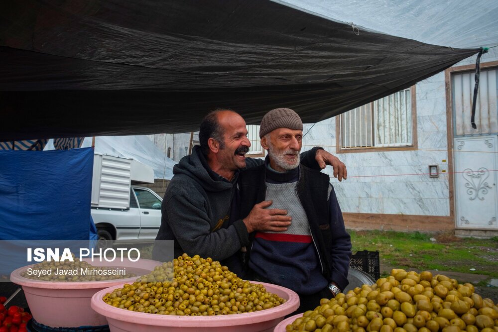 حال خوب در بازار محلی سیاهکل