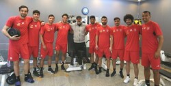 کنعانی زادگان با پرسپولیس وزنه زد +عکس