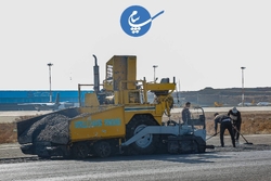 روکش و بهسازی 30 هزار متر مربع از سطوح پروازی فرودگاه بین المللی پیام