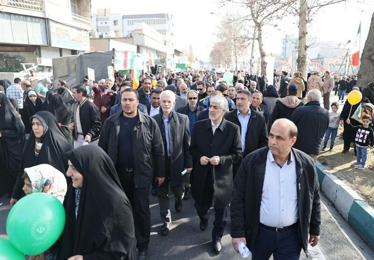 حضور پررنگ جامعه ورزش در راهپیمایی ۲۲ بهمن