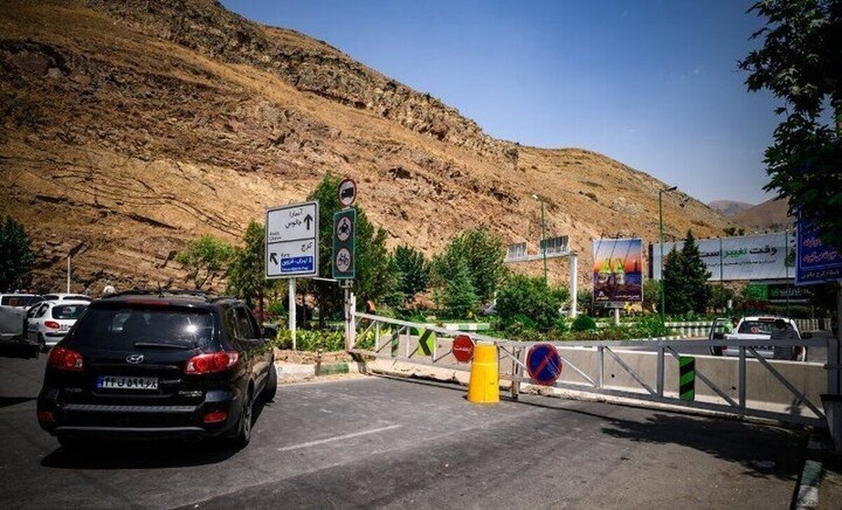 اعمال محدودیت ترافیکی در جاده چالوس و آزادراه تهران - شمال