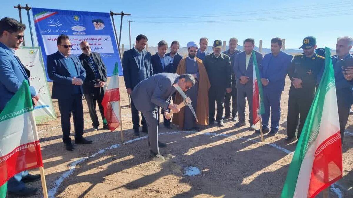 ۲ پروژه برق‌رسانی در شهرستان خوسف افتتاح و کلنگ‌زنی شدند.