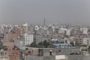 باران حریف آلودگی هوای تهران نمی‌شود