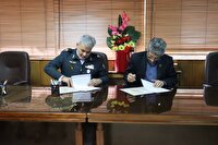 امضای تفاهم نامه میان پدافند هوایی شمال شرق و اداره کل تعاون، کار و رفاه اجتماعی