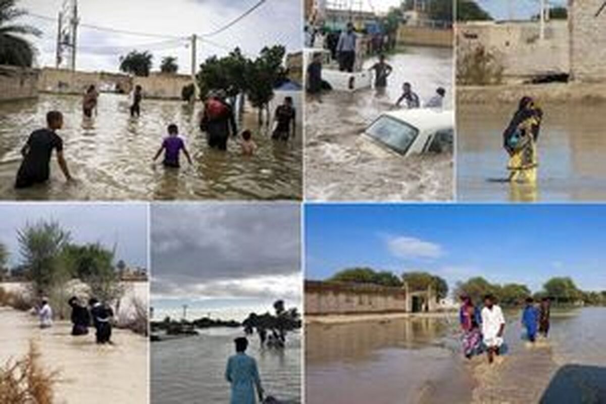 امدادرسانی به ۲۴ هزار سیل‌زده در سیستان