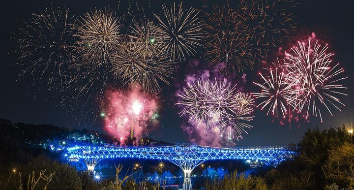 «پل طبیعت» در شب سال نو ۱۴۰۳ نورافشانی می‌شود