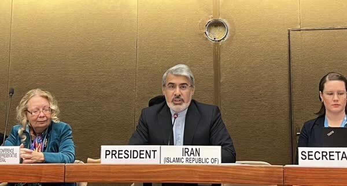 ایران رئیس کنفرانس خلع سلاح سازمان ملل شد