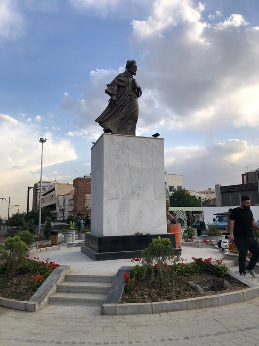 مجسمه سعدی در تهران رونمایی می‌شود