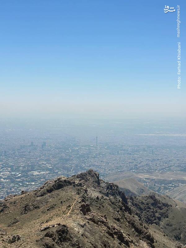 عکس/ پایتخت از نمای بام تهران