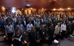 تجدید میثاق فرمانده و پرسنل قرارگاه شهید فهمیده با آرمان های حضرت امام خمینی (ره)