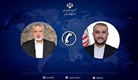 گفت‌وگوی تلفنی امیرعبداللهیان و رئیس دفتر سیاسی حماس