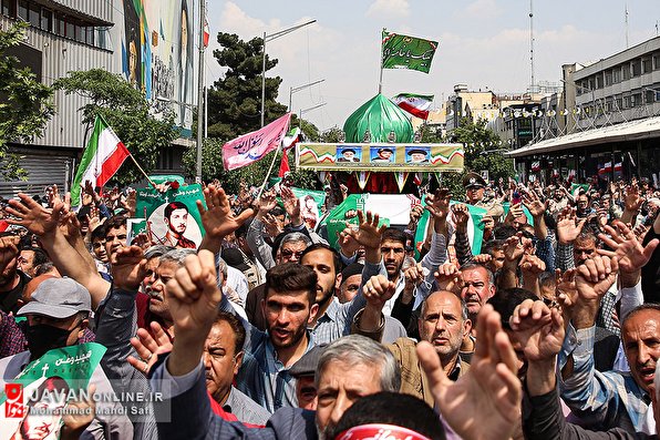 فیلم/ تشییع باشکوه پیکر شهید جانی‌بت اوشانا