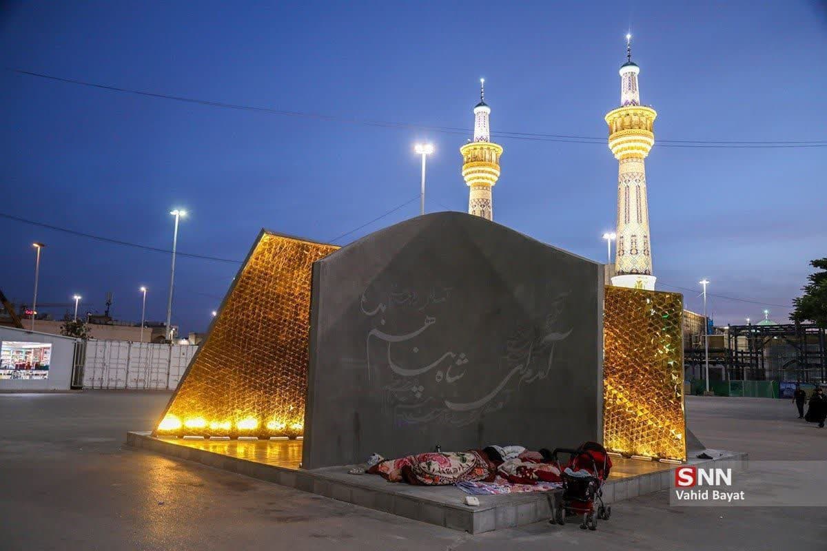 با اختلاف زیباترین عکسی که از مشهد پس از زلزله منتشر شد