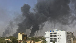 وقوع انفجار مهیب در پایتخت سودان