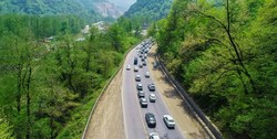 ترافیک سنگین در همه محور‌های تهران-شمال / جاده کندوان یک‌طرفه شد