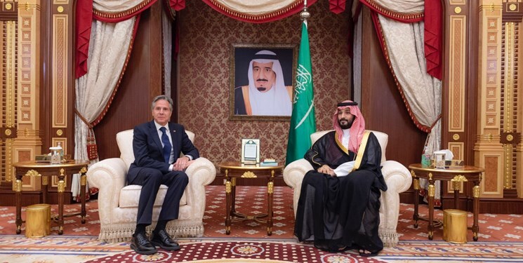 بلینکن و محمد بن‌سلمان در جده دیدار کردند