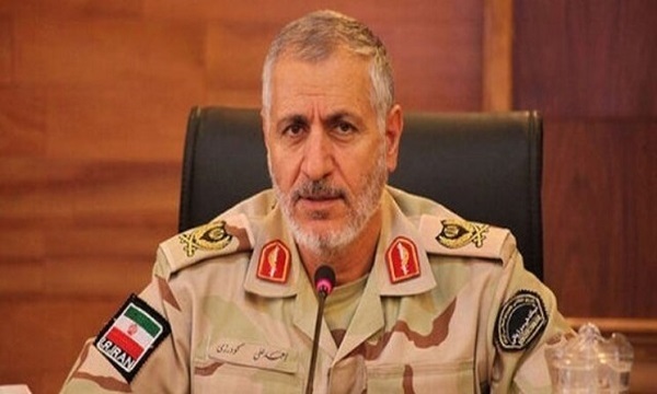 فرمانده مرزبانی فراجا: مبارزه هدفمند و موثر با قاچاق کالا مهم‌ترین ماموریت مرزبانی فراجا