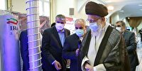 رهبر معظم انقلاب از نمایشگاه دستاوردهای صنعت هسته‌ای کشور بازدید کردند