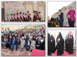 برپایی جشن بزرگ روز دختر و دهه کرامت در بوستان بانوان نصیرشهر