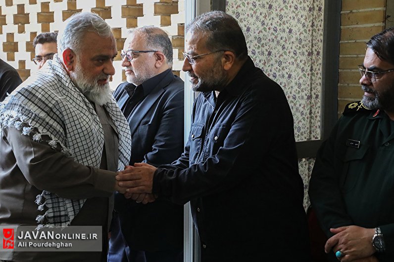 مراسم یادبود مادر سردار غلامرضا سلیمانی