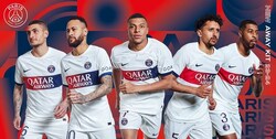 کیت جدید فصل پاریس با حضور نیمار +تصاویر