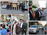 جشن یک کیلومتری غدیر در نصیرشهر برگزار شد