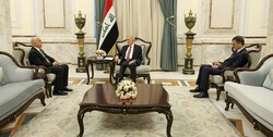 تأکید رئیس جمهور عراق بر حمایت از آرمان فلسطین