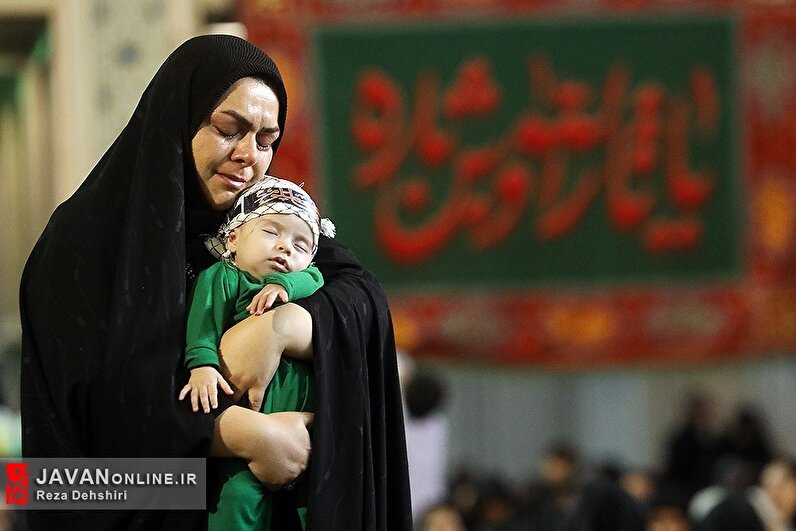 اجتماع شیرخوارگان حسینی در مهدیه تهران