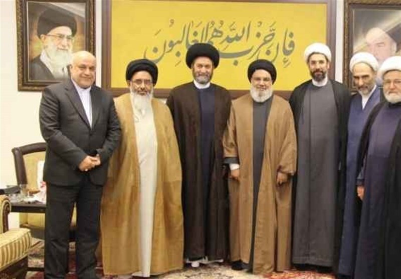 عکس/ دیدار نماینده، ولی فقیه با سید حسن نصرالله