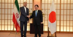 رایزنی امیرعبداللهیان با همتای ژاپنی در توکیو