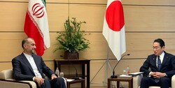 امیرعبداللهیان با نخست‌وزیر ژاپن دیدار کرد