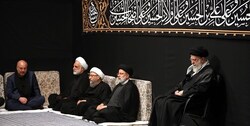 اولین شب مراسم عزاداری حضرت اباعبدالله الحسین (ع) با حضور رهبر انقلاب برگزار شد