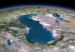 سازمان فضایی ایران کاهش سطح آب دریای خزر را تأیید کرد
