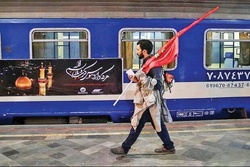 زمان حرکت رفت و برگشت قطار تهران-کربلا اعلام شد