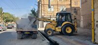 طرح ضربتی جمع آوری نخاله های ساختمانی شهر گلستان